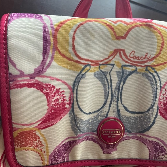 Coach Poppy Scribble Backpack - Picture 8 of 8